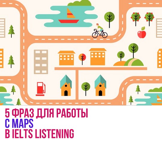 IELTS Listening: Лексика для Maps